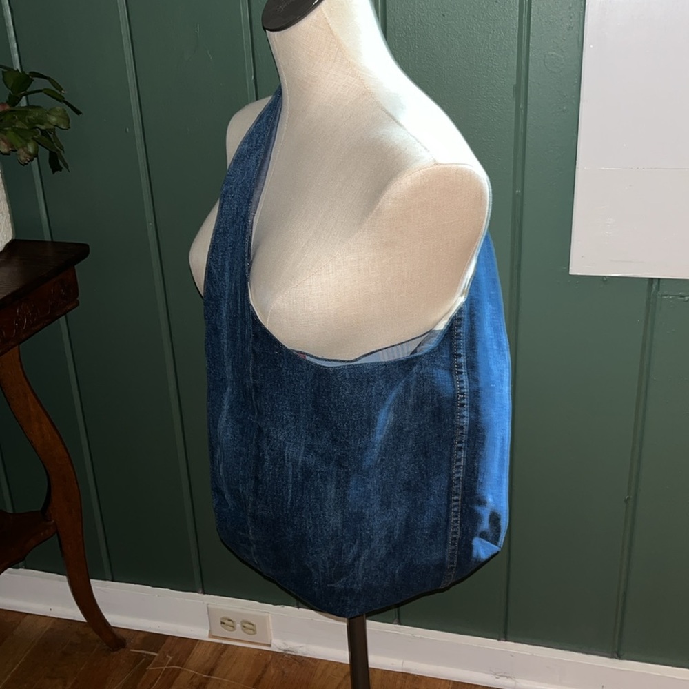 Up-cycled Denim Tote